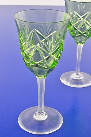Four Claret glass