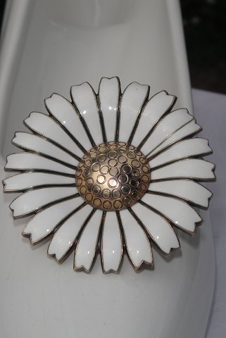 A. Michelsen Stor Marguerit broche, Solgt