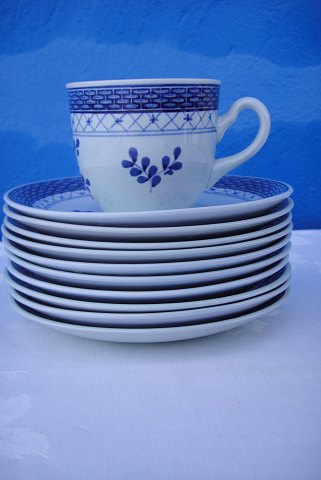 Royal Copenhagen Tranquebar blue Coffee cups 956