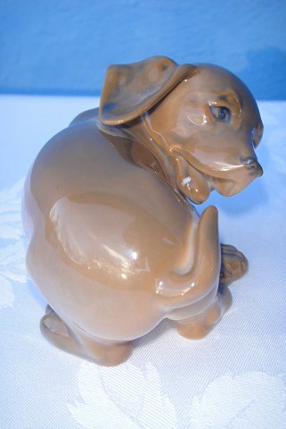 Royal Copenhagen Figurine 1407 Dachshund