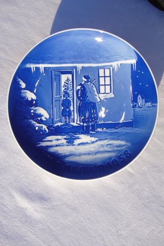Bing & Grondahl Christmas plate 1958