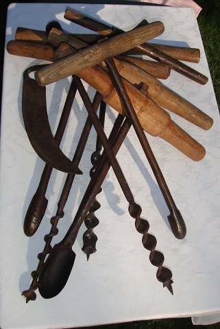 Antique carpenter tools