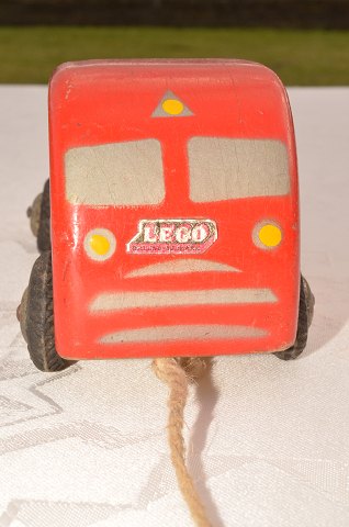 Wooden Lego Truck, Sold