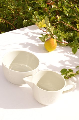 Royal Copenhagen Gemma Zugar bowl and cream jug