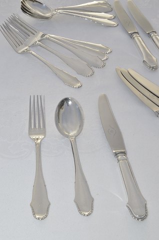 Christiansborg Silver cutlery Luncheon set