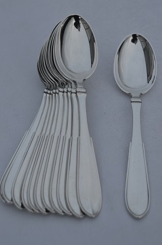 Hans Hansen silver cutlery No. 1 
Dessert spoon