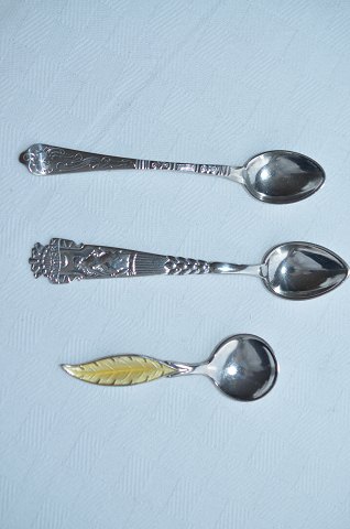 Danish silver Salt spoons