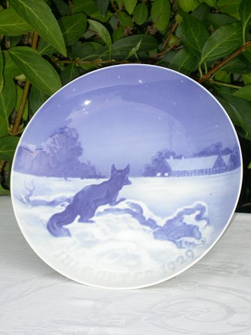 Bing & Grondahl Christmas plate 1929
