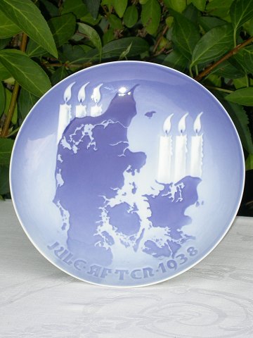 Bing & Grondahl Christmas plate 1938