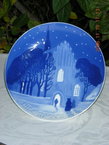 Bing & Grondahl Christmas plate 1912
