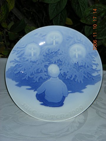 Bing & Grondahl Christmas plate 1909
