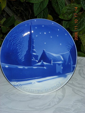 Bing & Grondahl Christmas plate  1908
