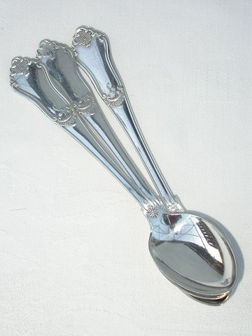 Danish silver cutlery  Rosenholm  Tea spoons