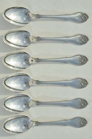 Rokoko silver cutlery Dessert spoon