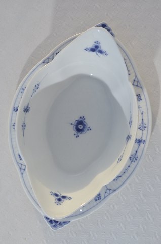 Royal Copenhagen  Blue fluted plain Old  Sauce boat 204