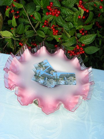 Fyens glassworks  Tray for visting cards