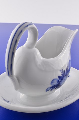 Royal Copenhagen Blue flower braided Saucee boat # 8069