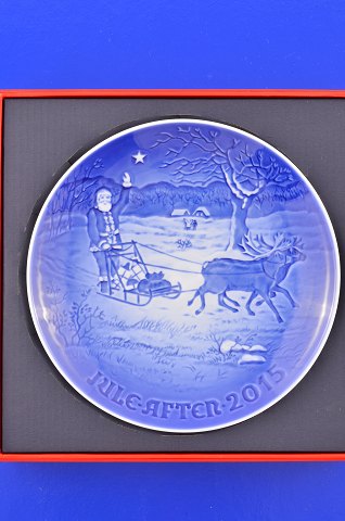 Bing & Grøndahl porcelæn B&G Juleplatte 2015