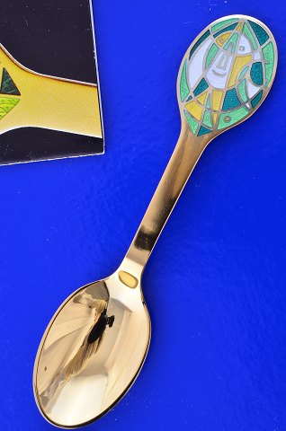 A. Michelsen. Christmas Coffee-spoon 1980