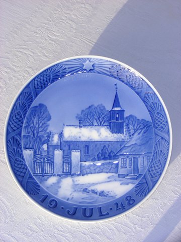 Royal Copenhagen Weihnachts-teller 1948