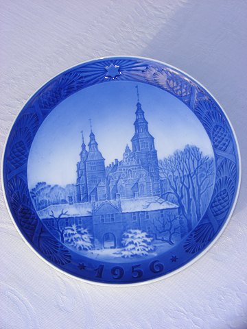 Royal Copenhagen porcelain Christmas plate 1956