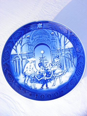 Royal Copenhagen Christmas plate from 1990