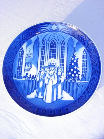 Royal Copenhagen Weihnachtsteller 1991