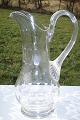 Antique glass pitcher