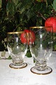 Gisselfeld glass service   Goblet and water glass
