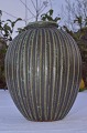 Arne Bang Vase Steinzeug mit grüner Glasur 124