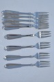 Hans Hansen silver cutlery # 1 Pastry forks