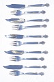Georg Jensen silver Acanthus Fish cutlery