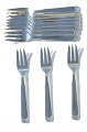 Hans Hansen silver cutlery no. 15 Pastry fork