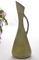 Gunnar Nylund for Rorstrand Vase in glazed stoneware Beautiful glaze in yellow 
and green shades 1950s Stamped