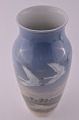 Royal Copenhagen Vase with swans