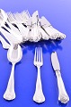 Saksisk silver cutlery For 12 persons