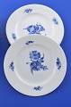 Royal Copenhagen Blue flower braided 4 Herrings plates 8094