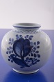 Kongelig Tranquebar blå Vase 1163