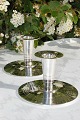 Danish silver candlesticks, Sold
